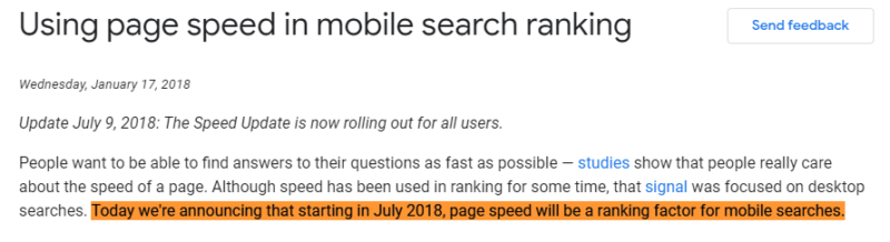 Google's Statement About Mobile-First Indexing