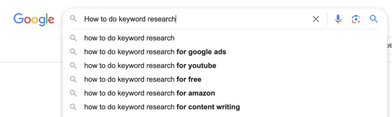 How can i do keywords research for seo